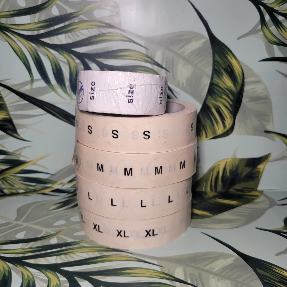 U-line Size Tags
